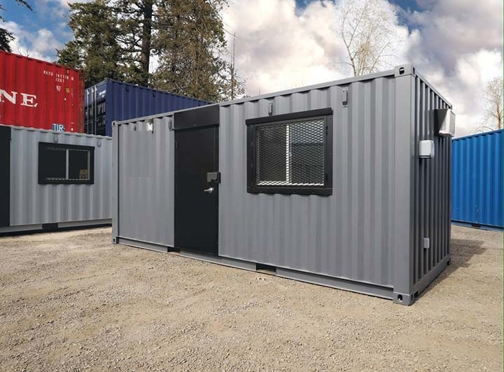 20&rsquo; Office CUBE &ndash; Vinyl Drywall Finished - Container Services Pty Ltd