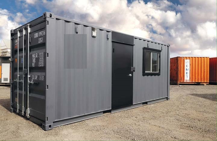 20&rsquo; Office CUBE &ndash; Vinyl Drywall Finished - Container Services Pty Ltd