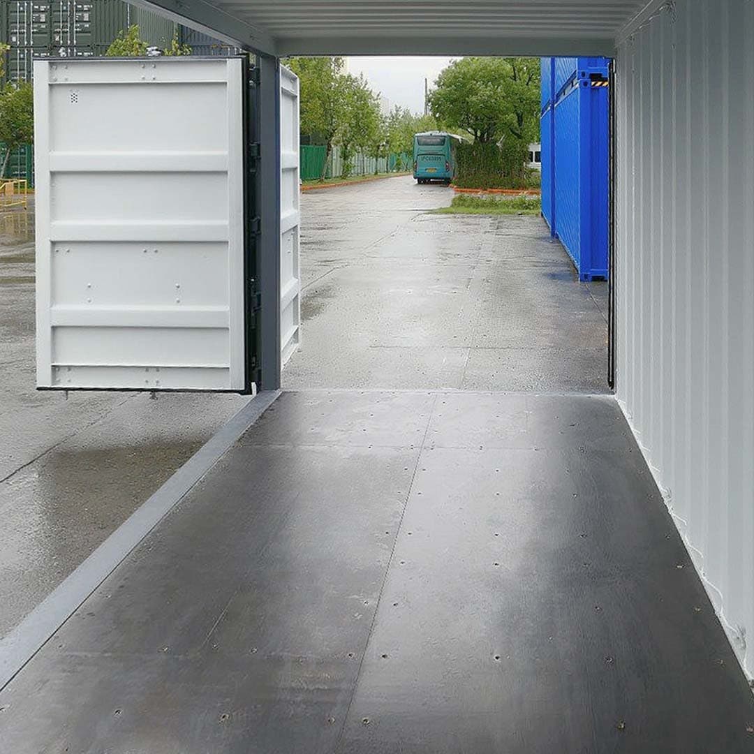 20&rsquo; New (1-trip) &ldquo;Openside&rdquo; Shipping Container - Container Services Pty Ltd