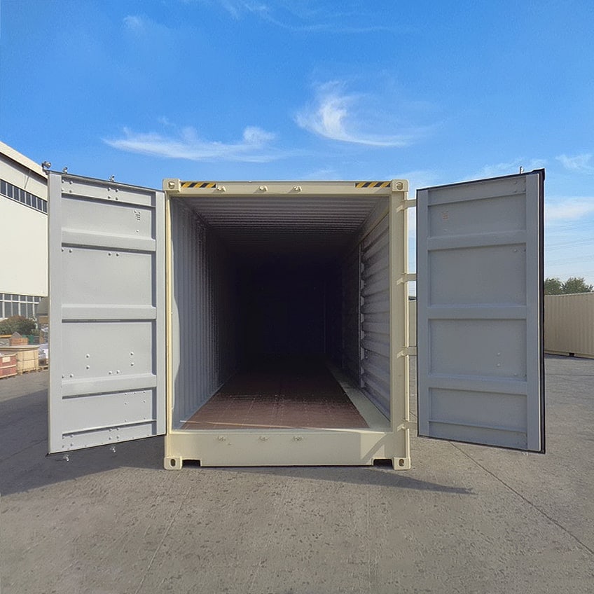 40&rsquo;HC New (1-trip) &ldquo;Openside&rdquo; Shipping Container - Container Services Pty Ltd