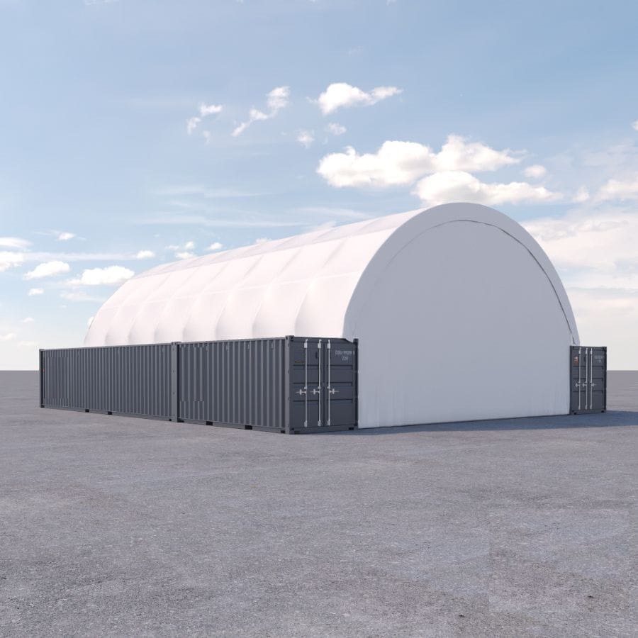 40&rsquo; x 60&rsquo; Container Shelter - Container Services Pty Ltd