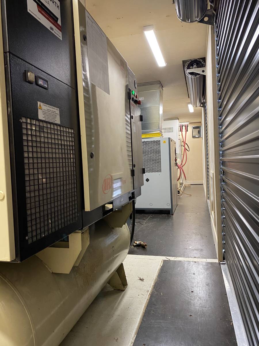 40&prime; Compressor Room - Container Services Pty Ltd