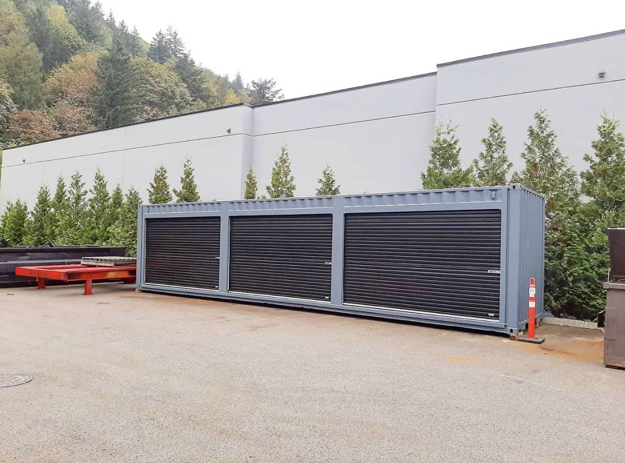40&prime;HC Shipping Container + (3) 11&prime; 10&rdquo; Doors - Container Services Pty Ltd