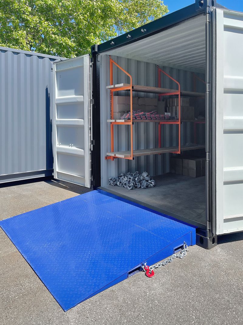 M&B | Heavy Duty Forklift Ramp - Container Services Pty Ltd