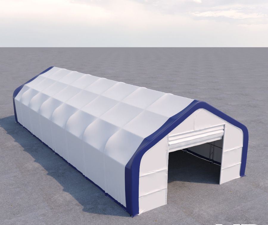 Dual Truss Storage Shelter (30&prime; x 80&prime; x 20&prime;) - Container Services Pty Ltd