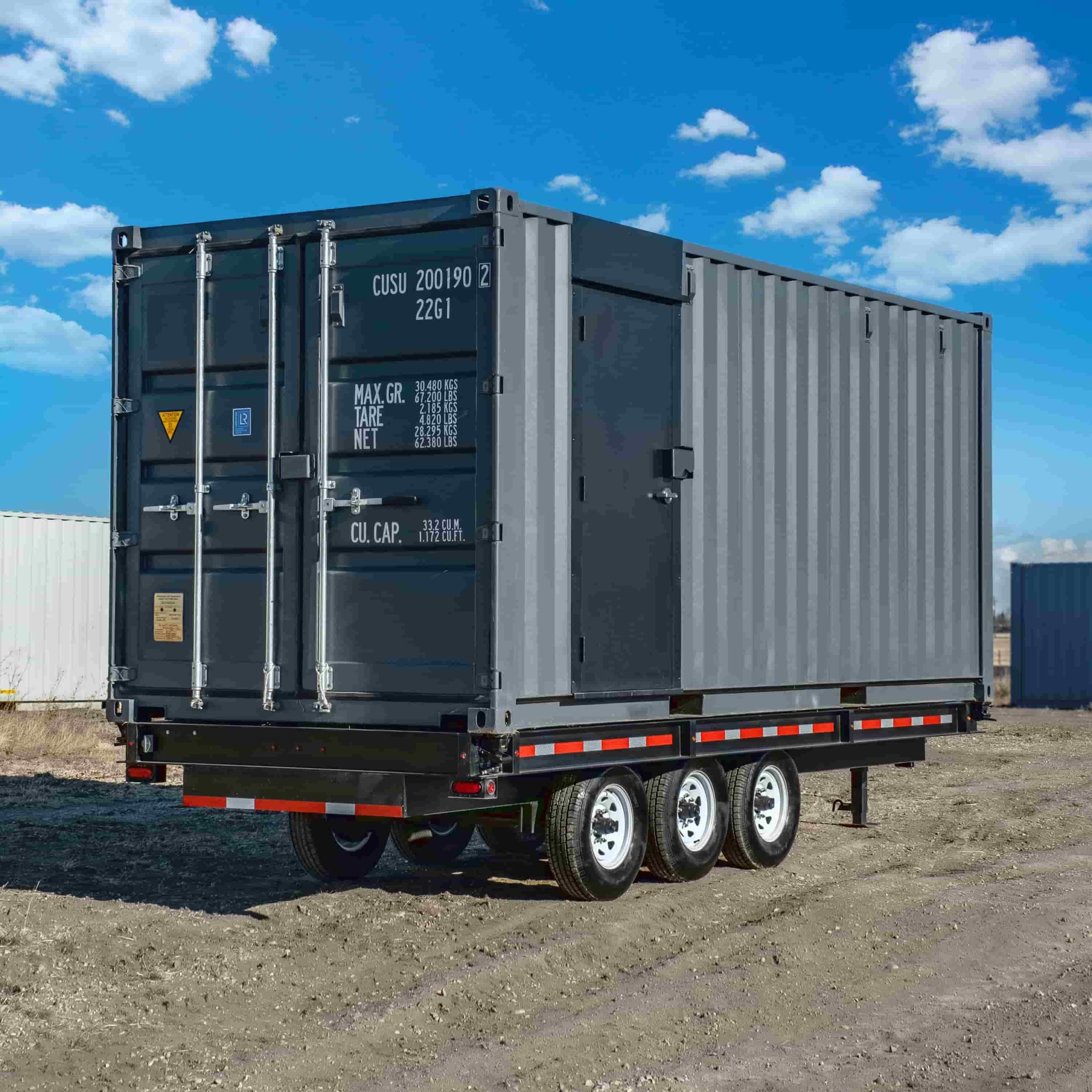 20&rsquo; Bumper Pull Container Chassis - Container Services Pty Ltd