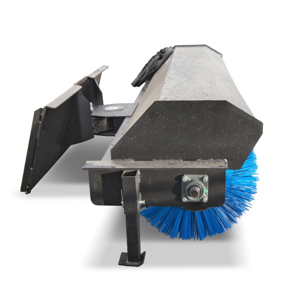 M&B | 72&Prime; Skid Steer Angle Broom - Container Services Pty Ltd